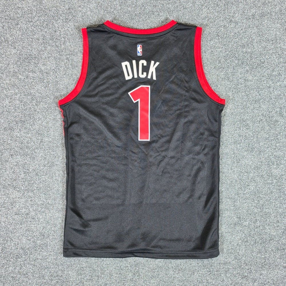 Fanatics Toronto Raptors Gradey Dick 1 Basketball Jersey Black Youth XL NBA